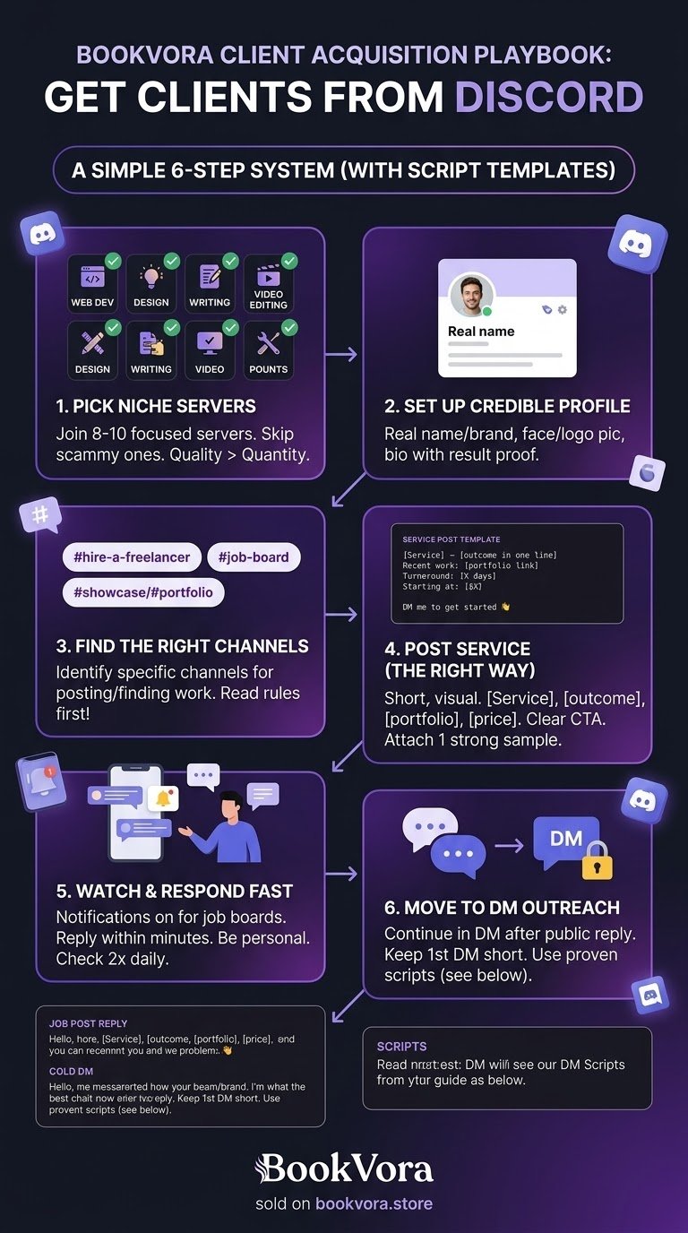 Cover of How to Scout Clients on Discord Free Server List Included