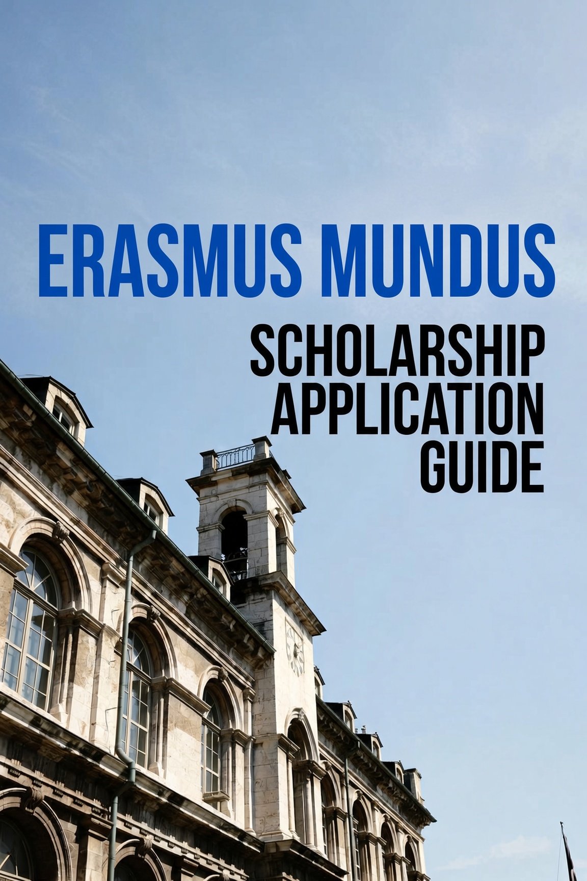 Cover of ERASMUS MUNDUS SCHOLARSHIP